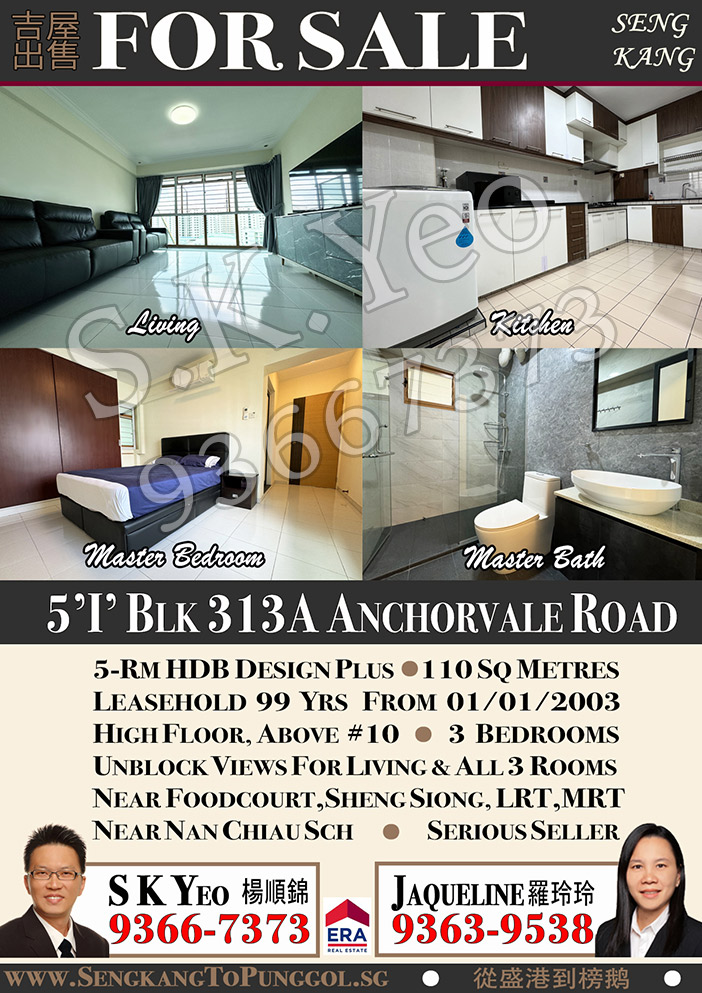 Sengkang-313A-Anchorvale-by-Property-Agent-S.K.Yeo-ERA