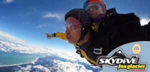 SkyDive Fox Glacier, New Zealand
